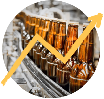 imagem ilustra de litros de cerveja sem álcool produzidos no Brasil em 2024